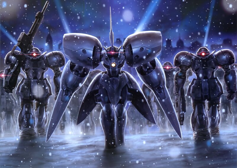 Mechs in Snow