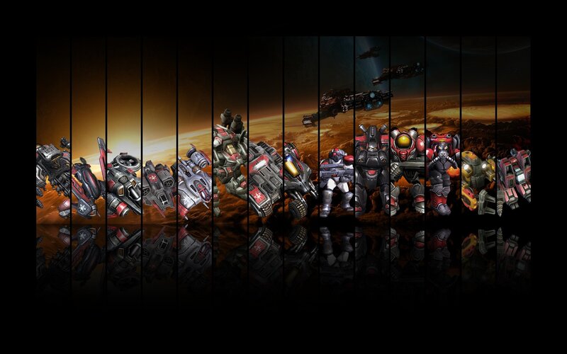 Mechs on Alien Planet