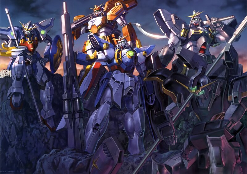 Mechs on Rocky Terrain