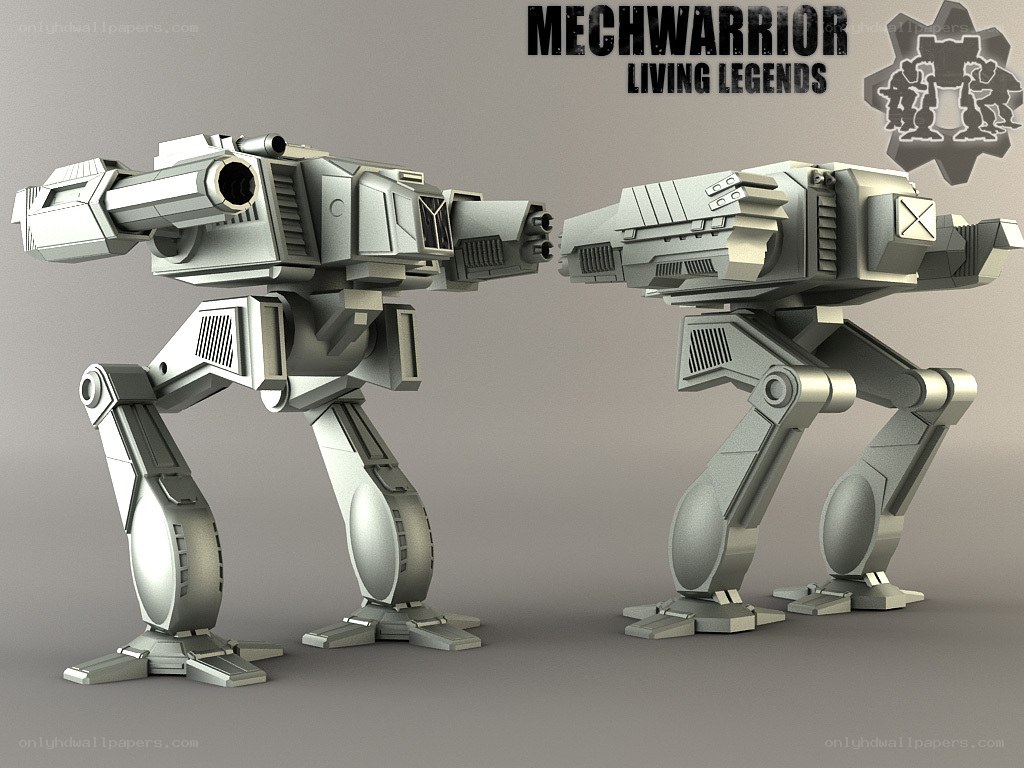 Mechwarrior Living Legends robots