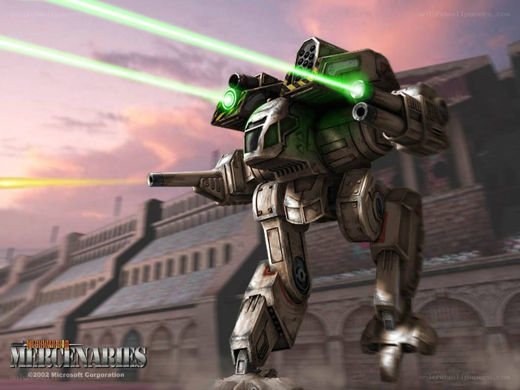 Mechwarrior Mercenaries robot