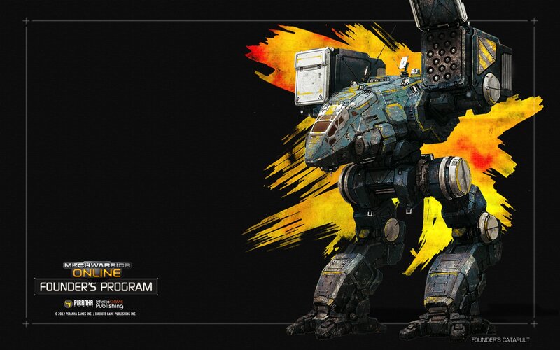 Mechwarrior Online Founder's Catapult