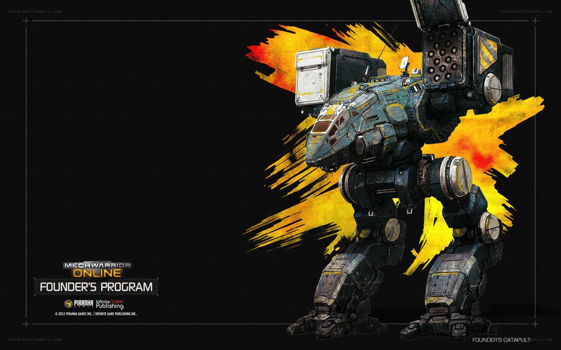 Mechwarrior Online Founder's Catapult