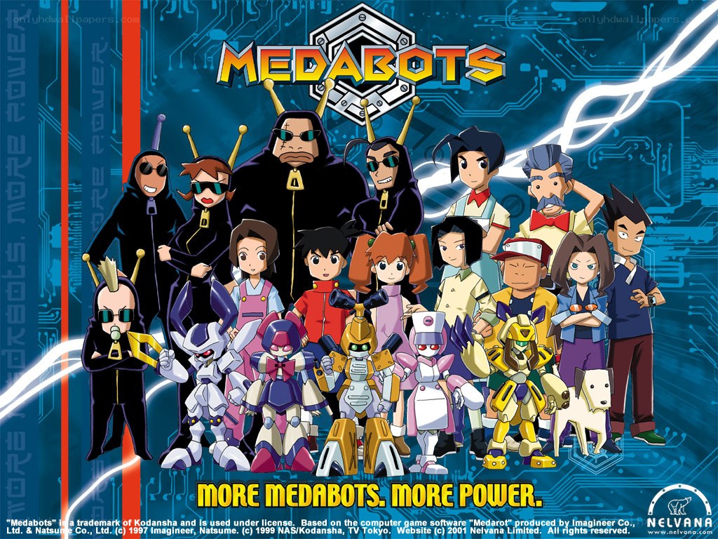 Medabots anime cast poster