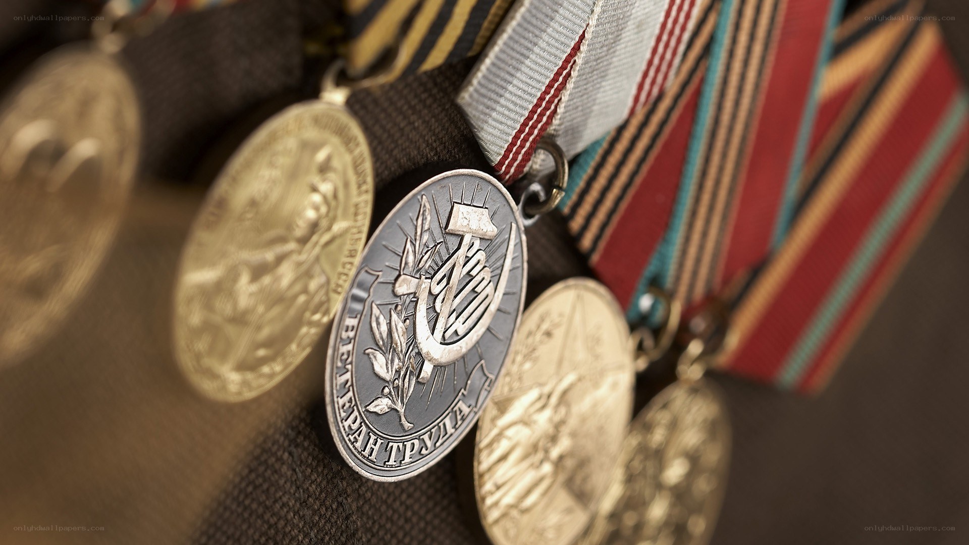 medals and ribbons collection