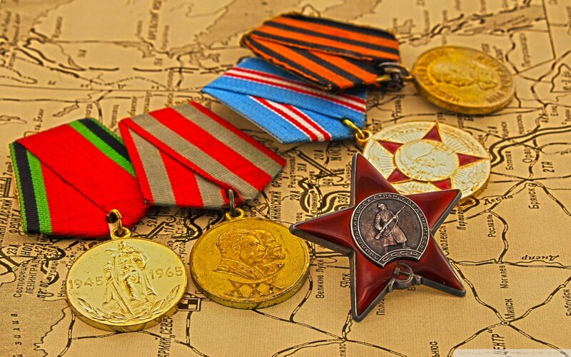 Medals on Map