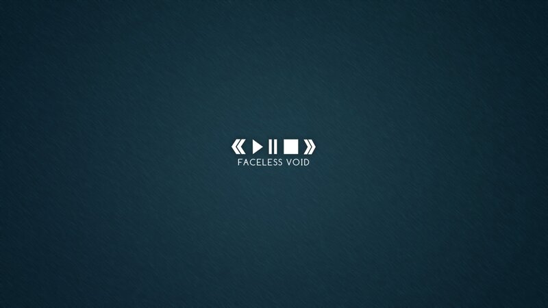 Media Player Controls — Blue