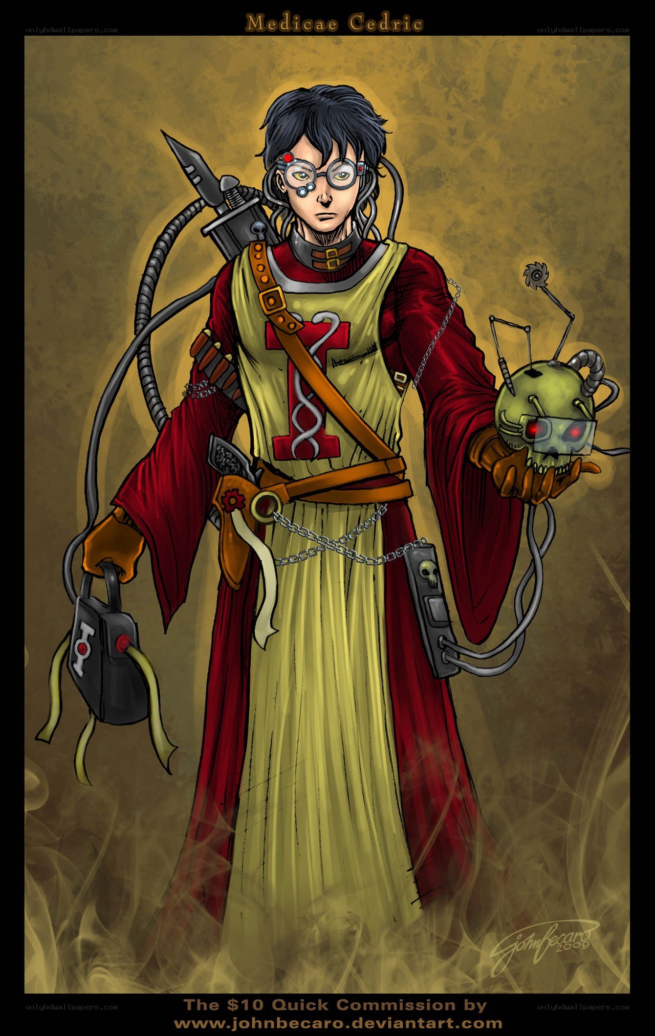 Medicae Cedric character art