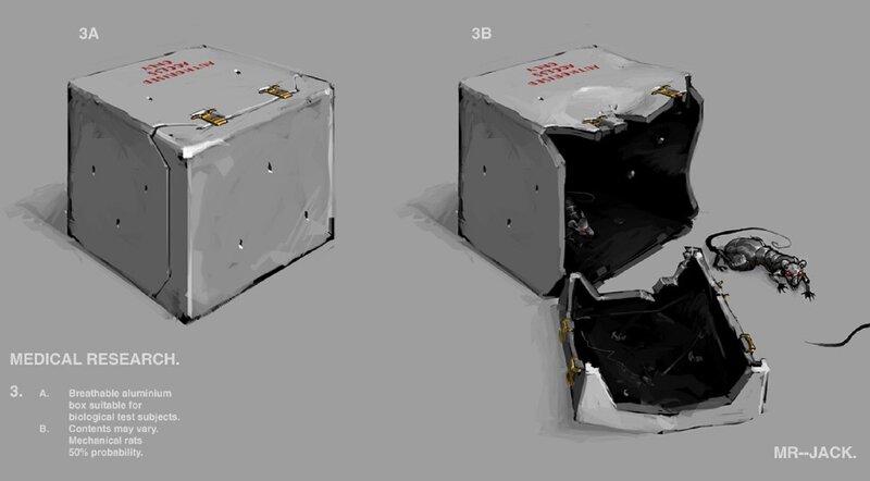 Medical research box concept