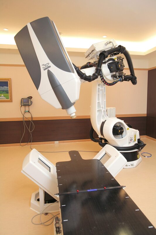 medical robot in treatment room