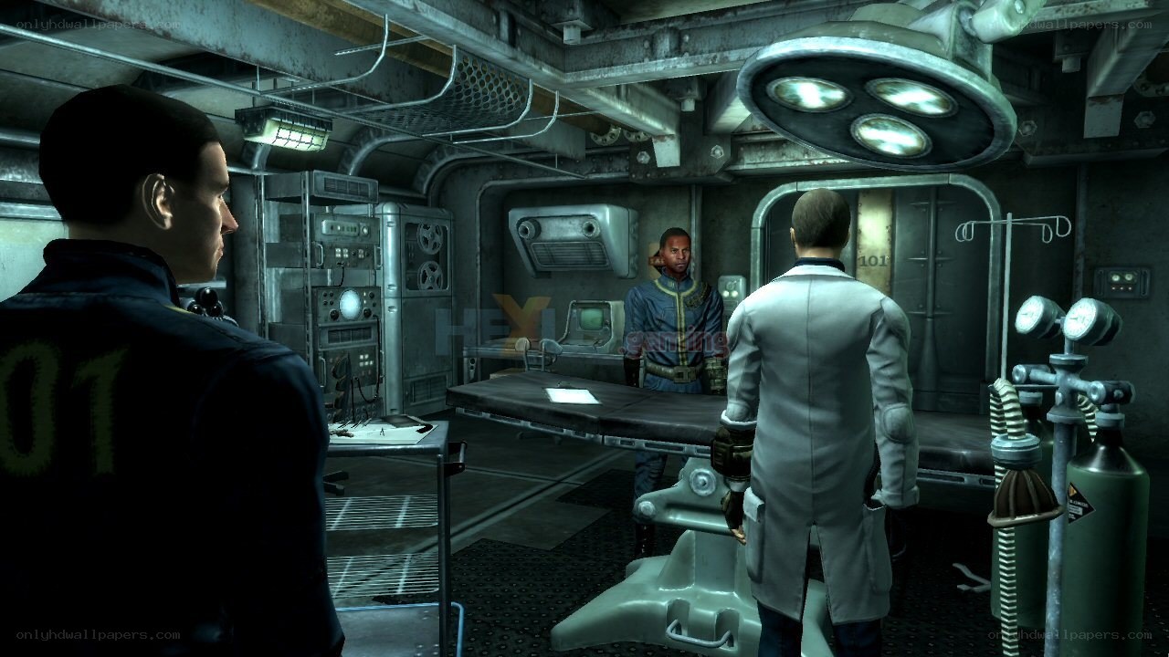 medical room in fallout game