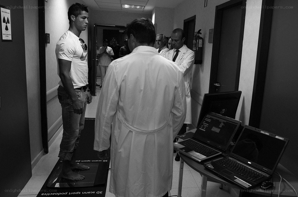 medical scan in progress