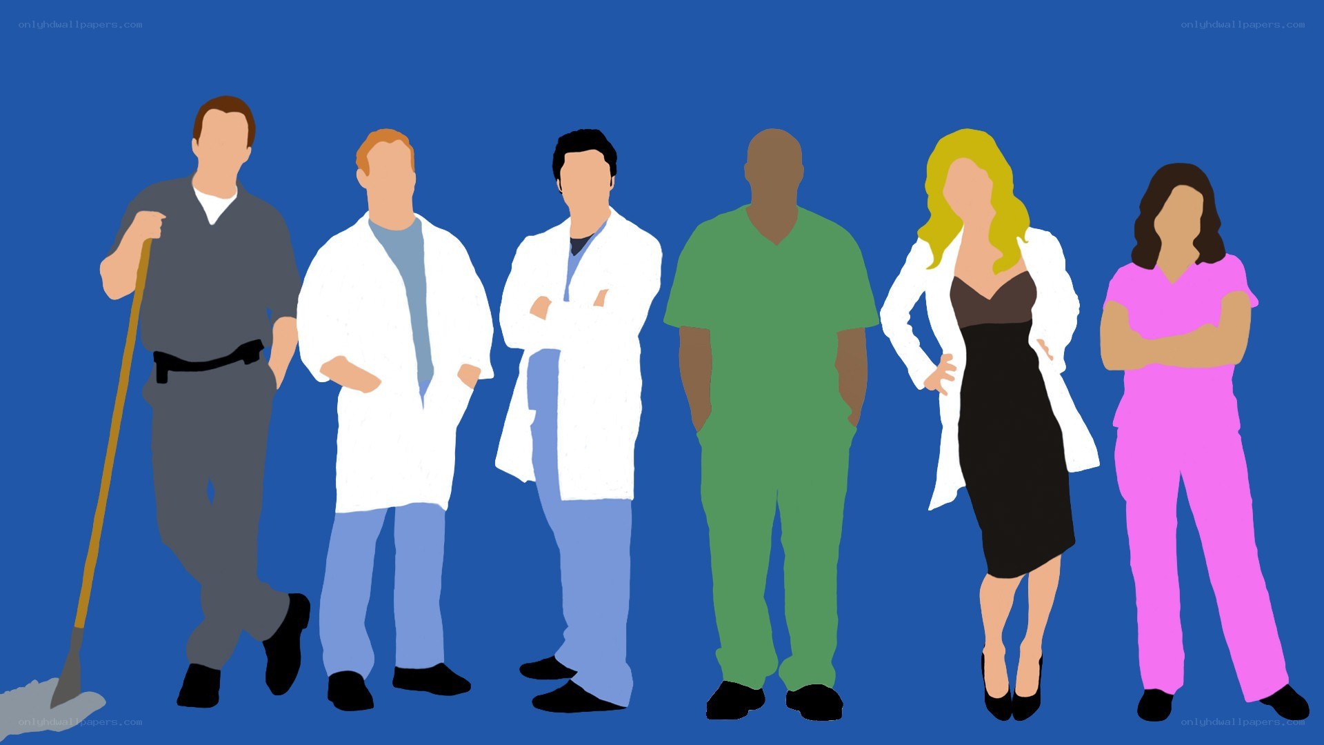 medical staff illustration