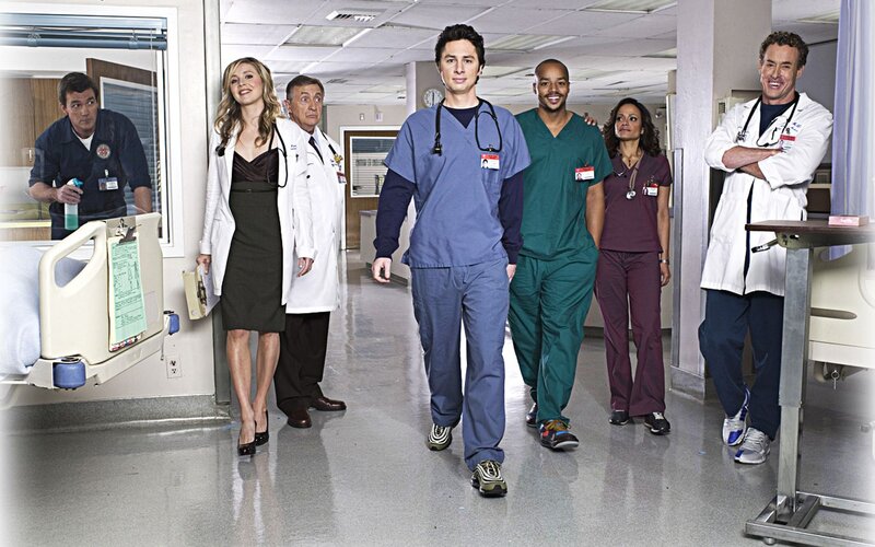 Medical Staff in Hospital — Blue