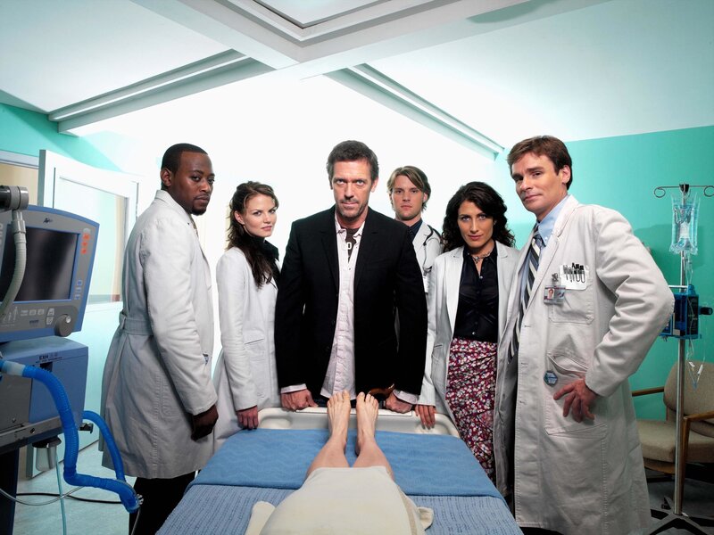 Medical Staff in Hospital — White