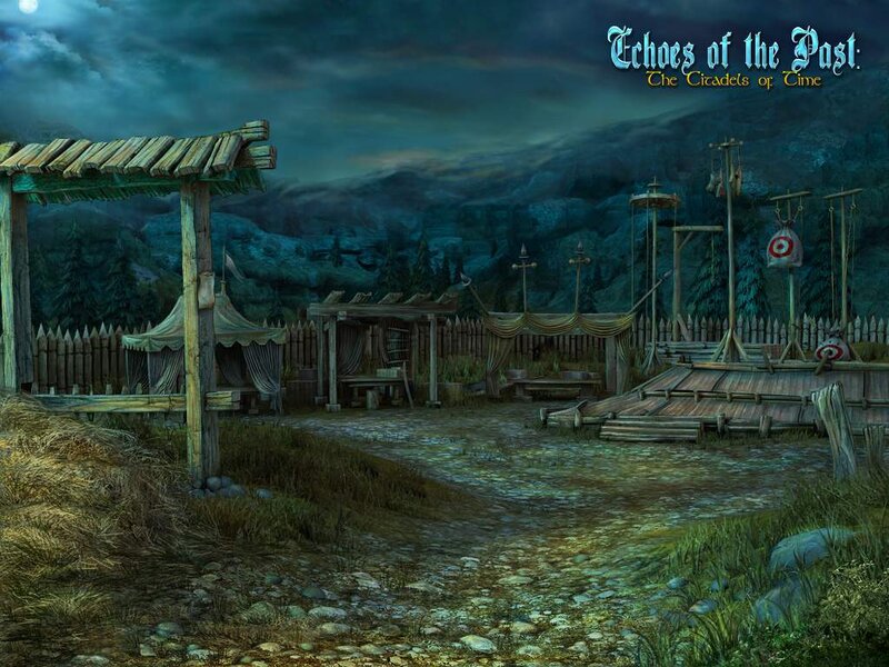 Medieval Camp at Night