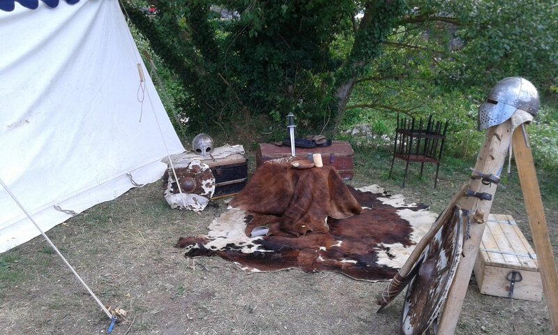 Medieval Camp Setup