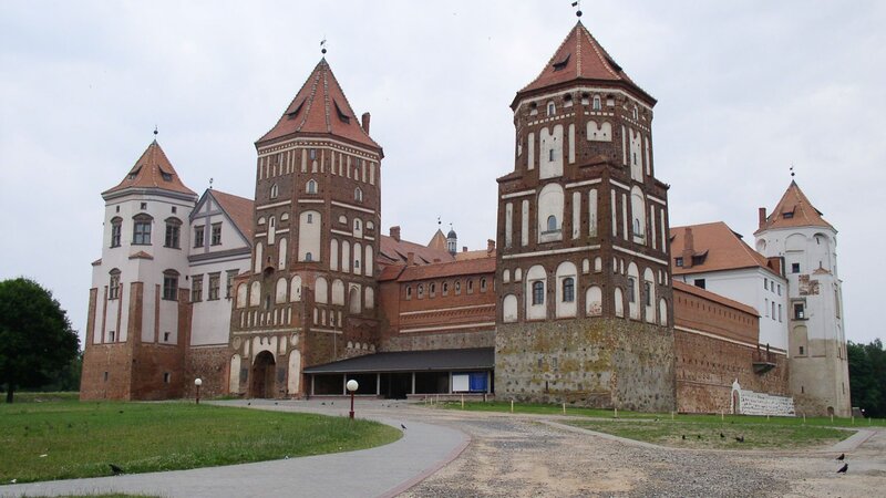 Medieval Castle Complex — Brown