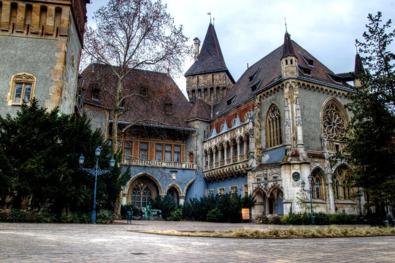 Medieval Castle Complex — Gray