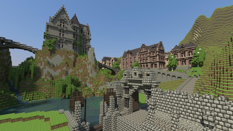 Medieval Castle in Game