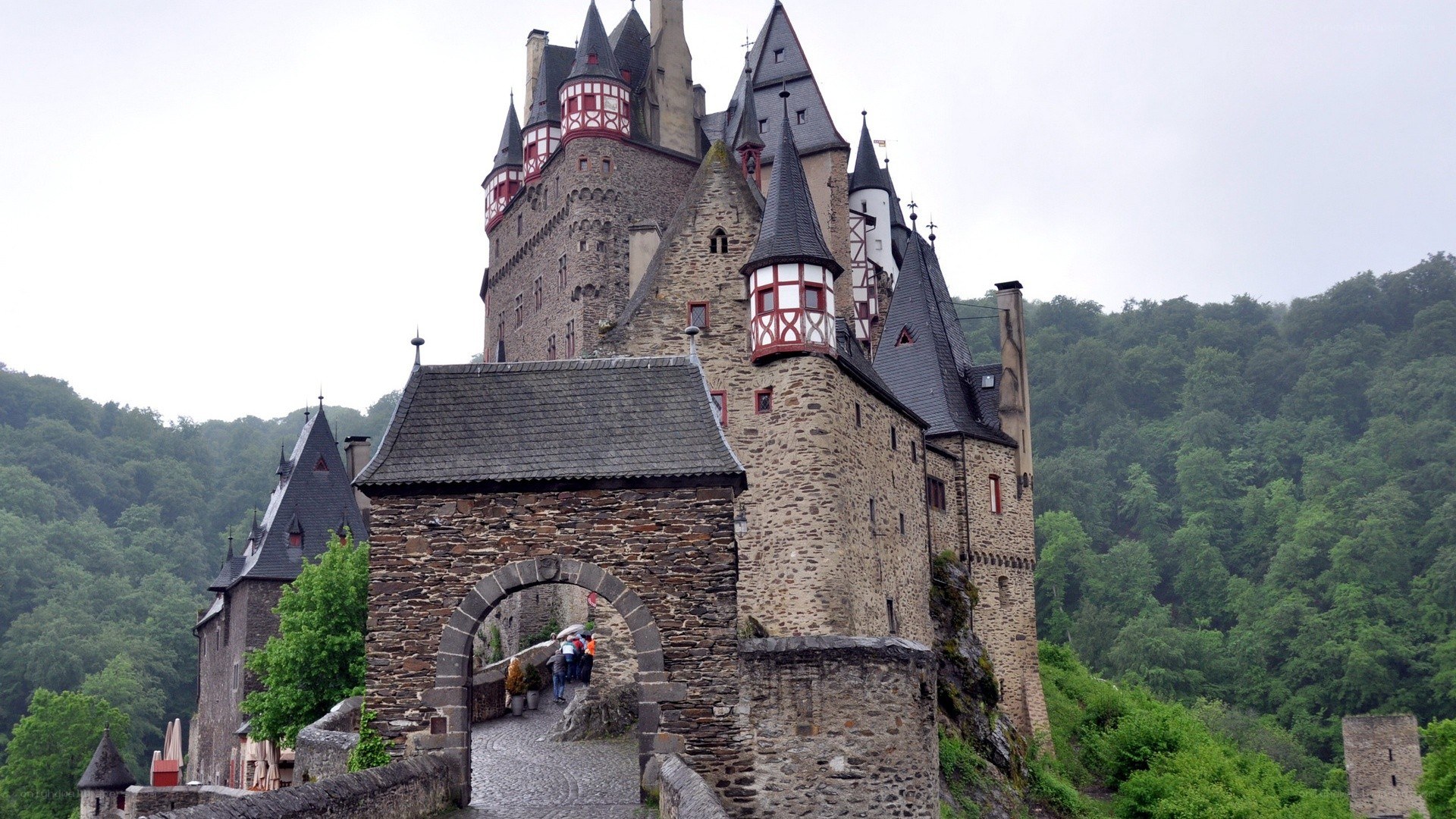 Medieval castle in Germany