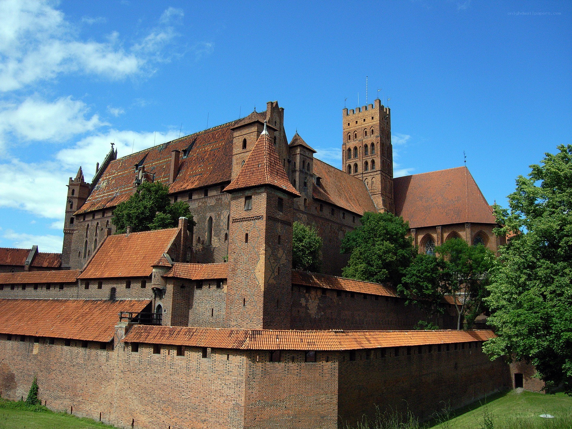 Medieval castle in Poland