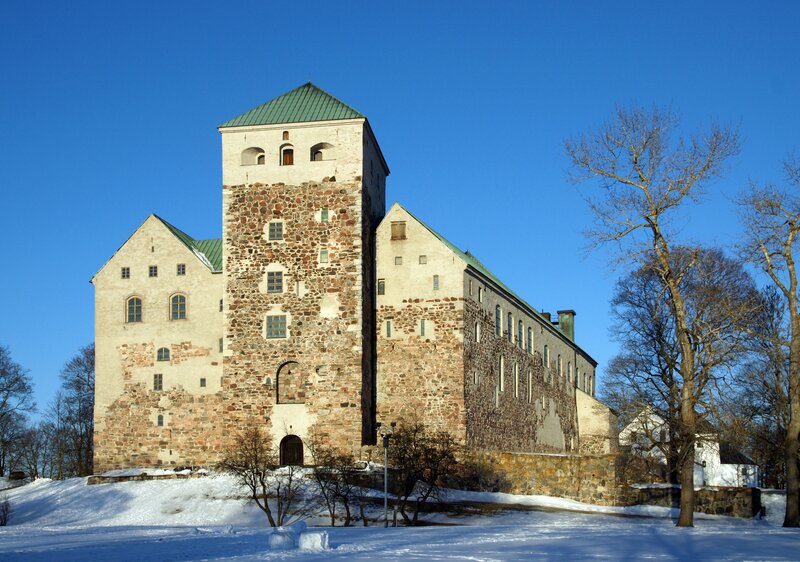 Medieval Castle in Snow