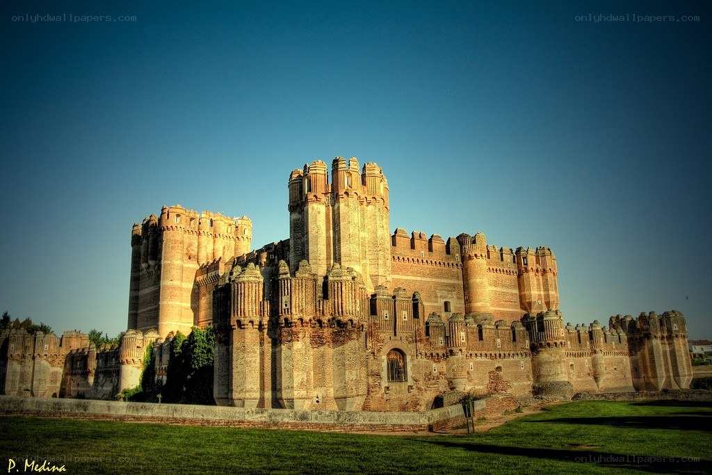 Medieval castle in Spain