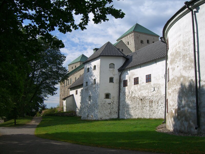 medieval castle in summer