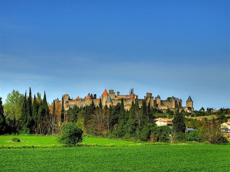Medieval Castle on Hill