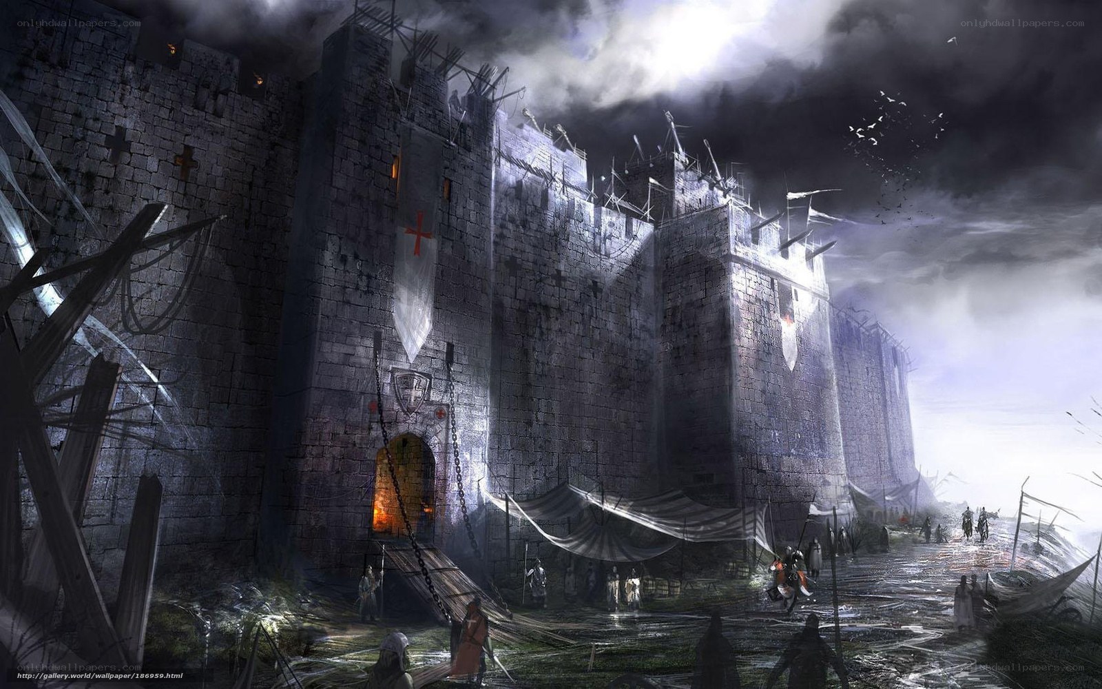 Medieval Castle Under Siege