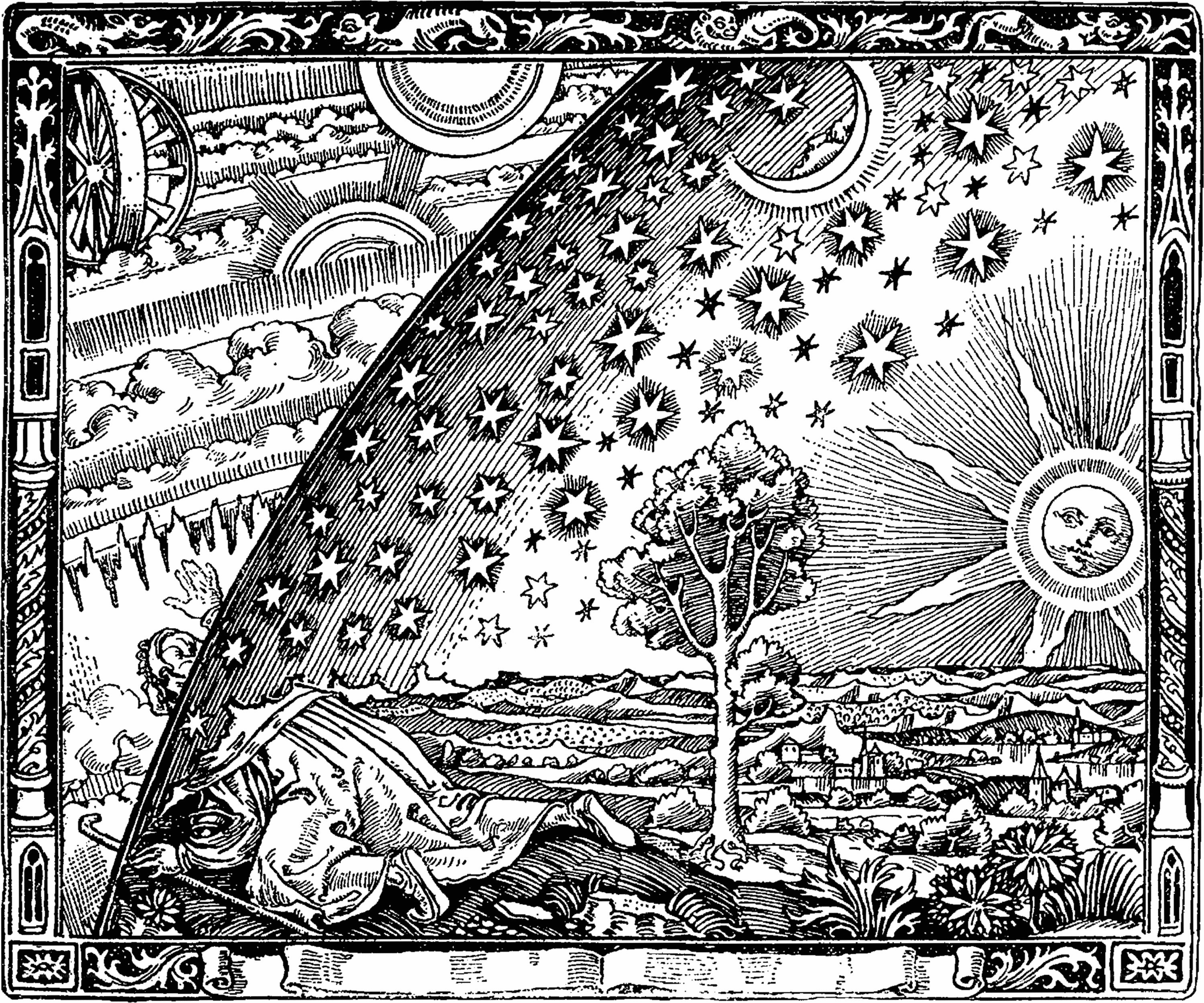 Medieval celestial illustration
