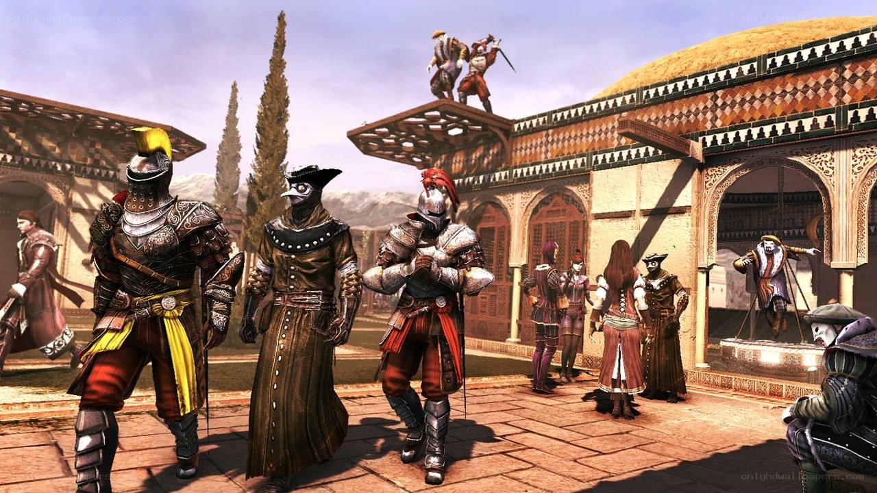 Medieval fantasy battle scene