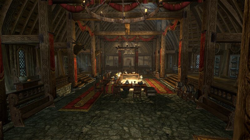 medieval hall interior