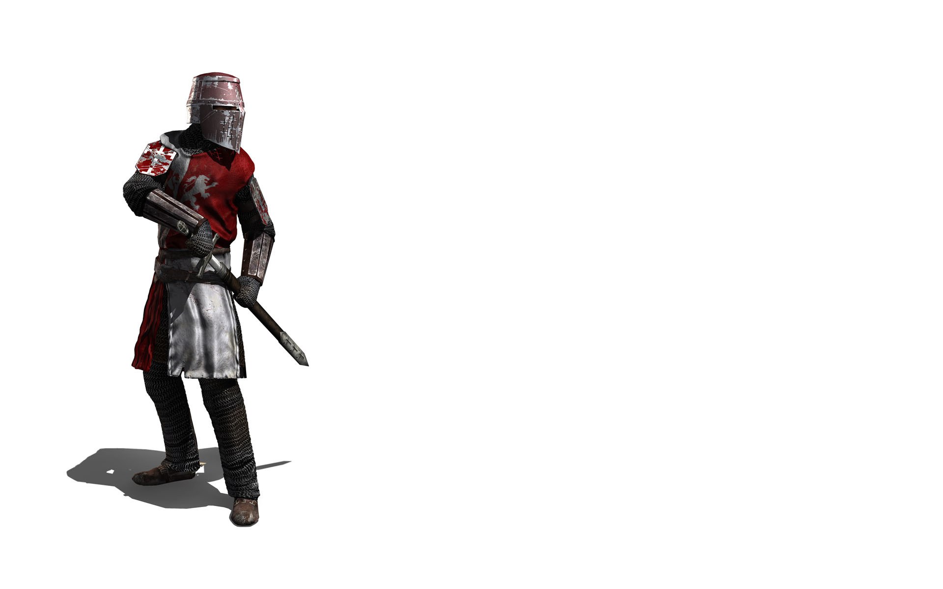 medieval knight in armor