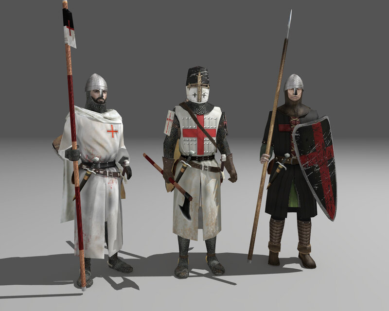 medieval knight models