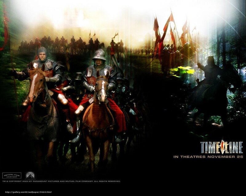Medieval knights in battle