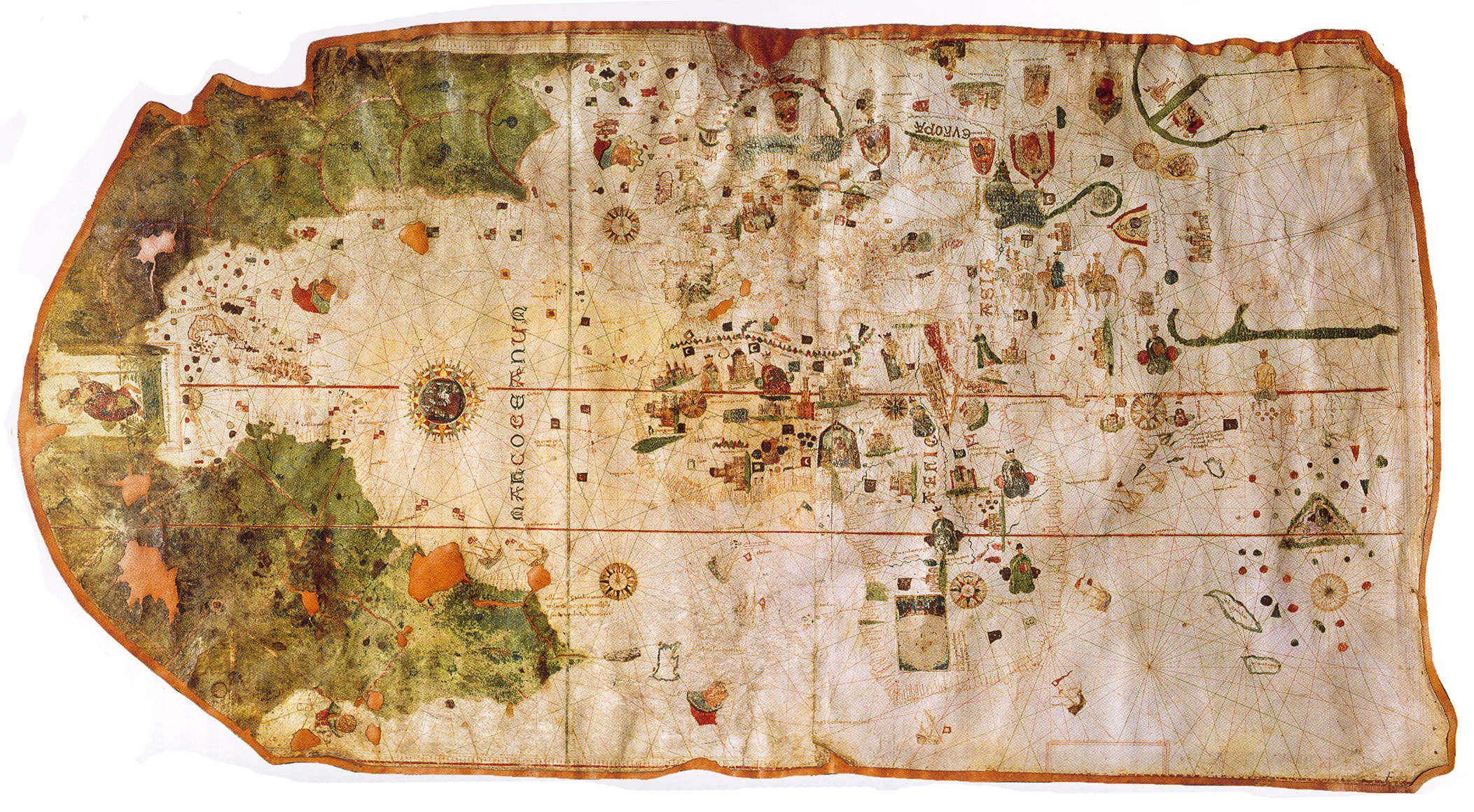 Medieval portolan chart