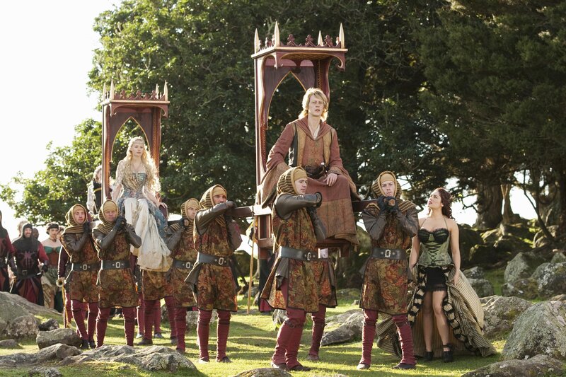 Medieval royal procession