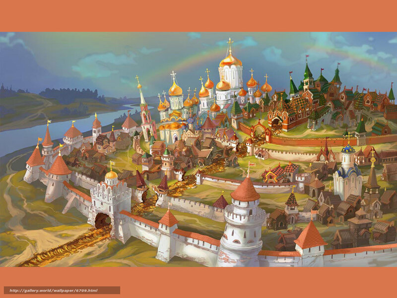 Medieval Russian Cityscape