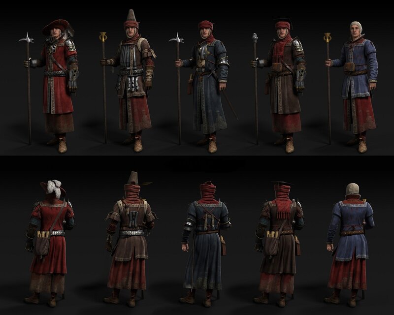 medieval soldier character models