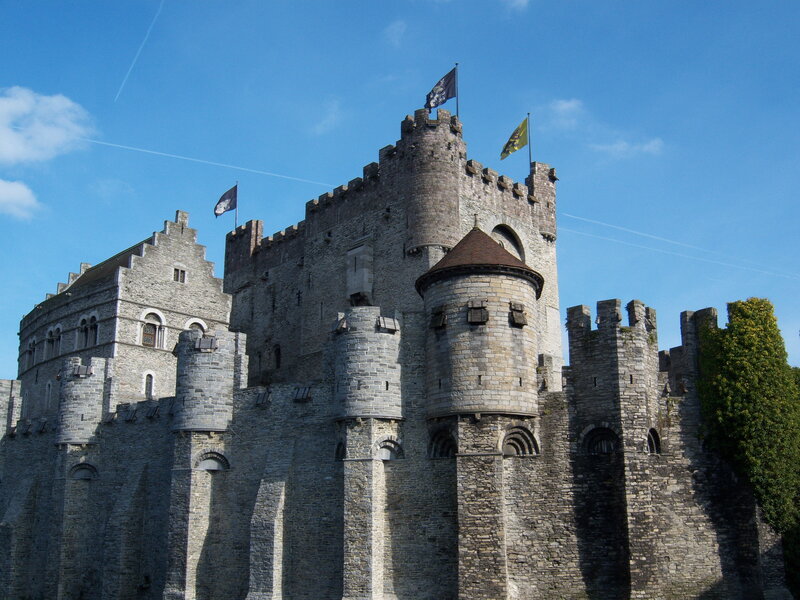 Medieval Stone Castle — Gray
