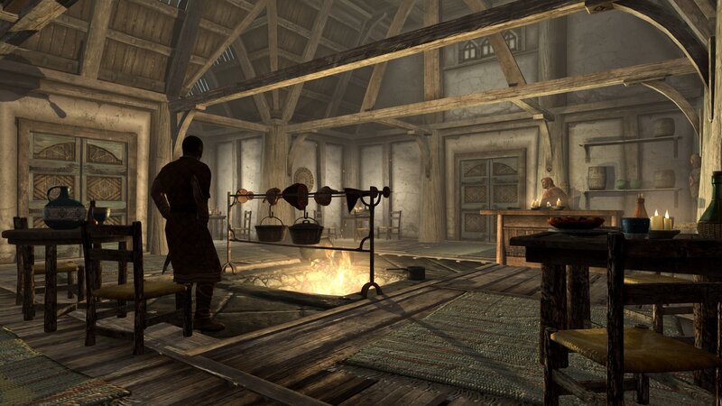 medieval tavern interior
