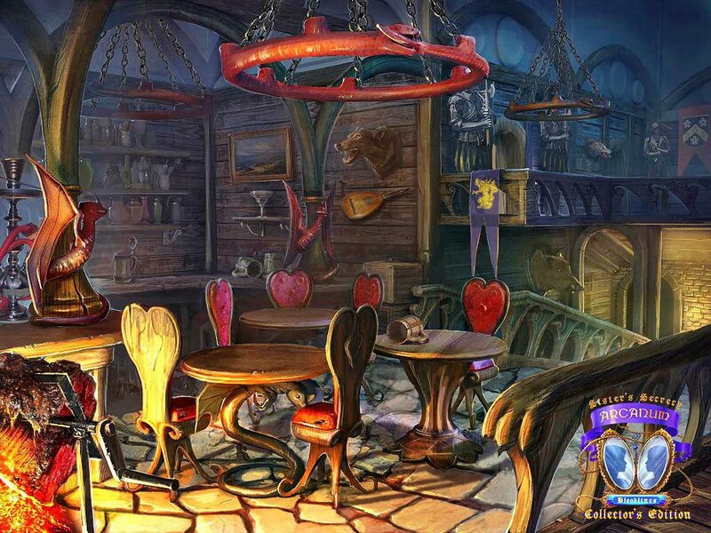 Medieval Tavern Interior — Brown