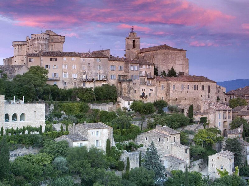 Medieval Village on Hill