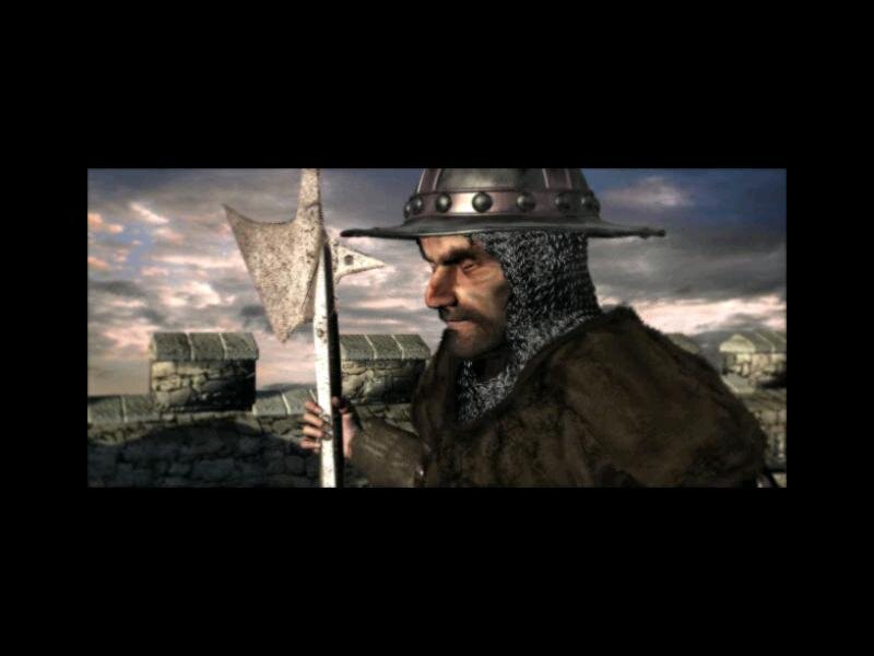 medieval warrior with axe