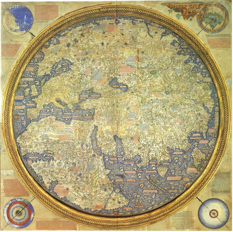 Medieval world map