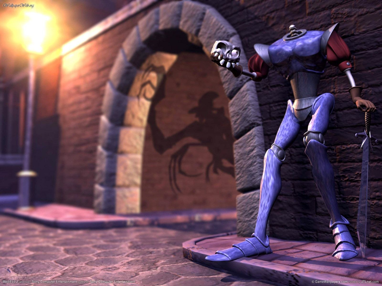 MediEvil 2 character scene