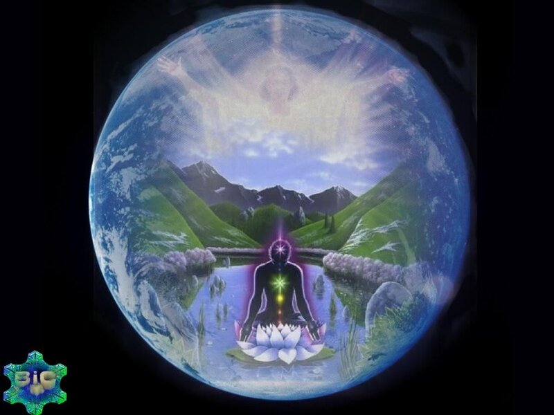Meditating Figure in Lotus