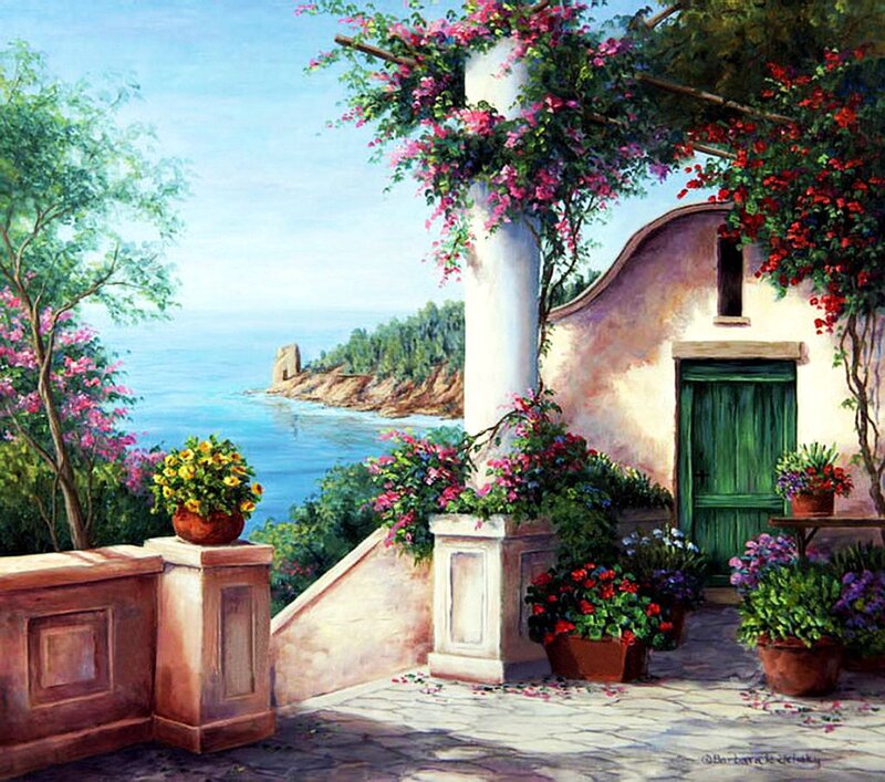 Mediterranean Cottage — White